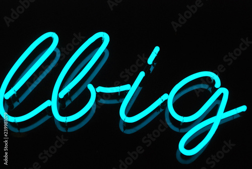 Neonschrift