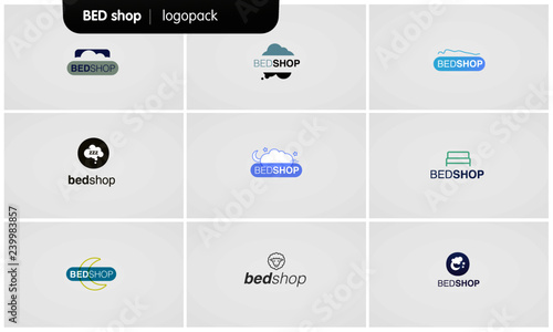 Logo Pack - Bed shop