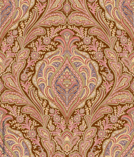 Seamless Pattern : Paisley Style
