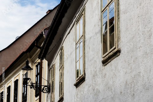 Windows in historical center, Bratislava, Slovakia