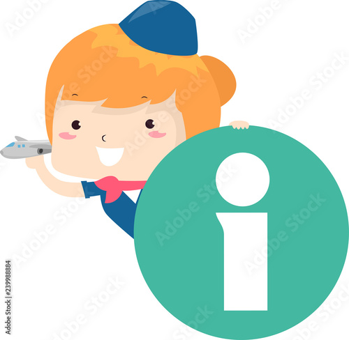 Kid Girl Airport Informatio...
