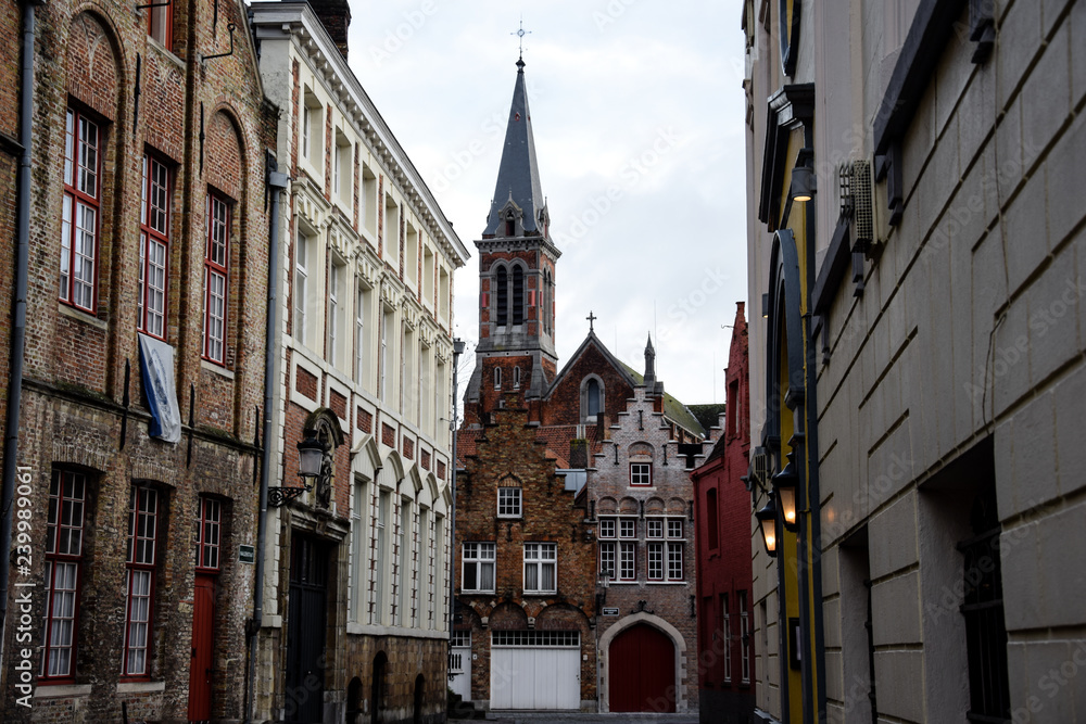 Fototapeta premium Bruges city