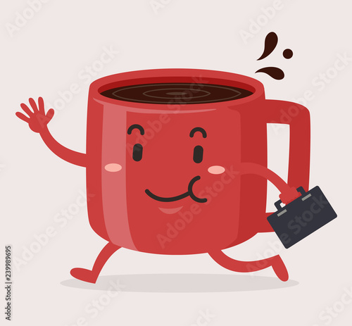 Mascot Coffee Ready Off To ...