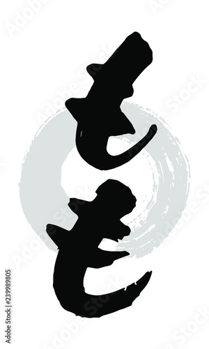 筆文字_もも