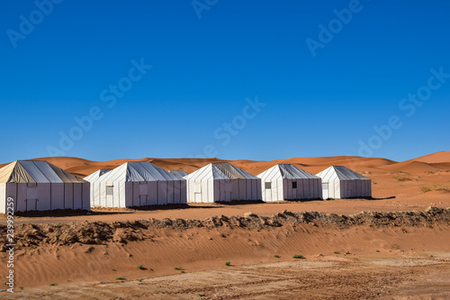 Berber tent in Merzouga