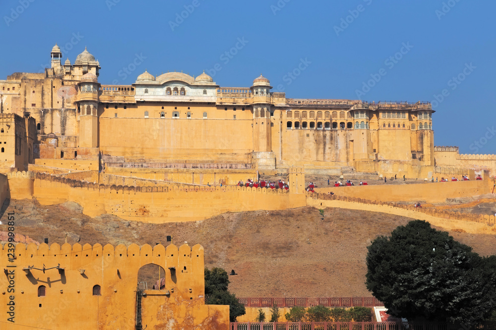 Amber Fort in Rajasthan state of India
