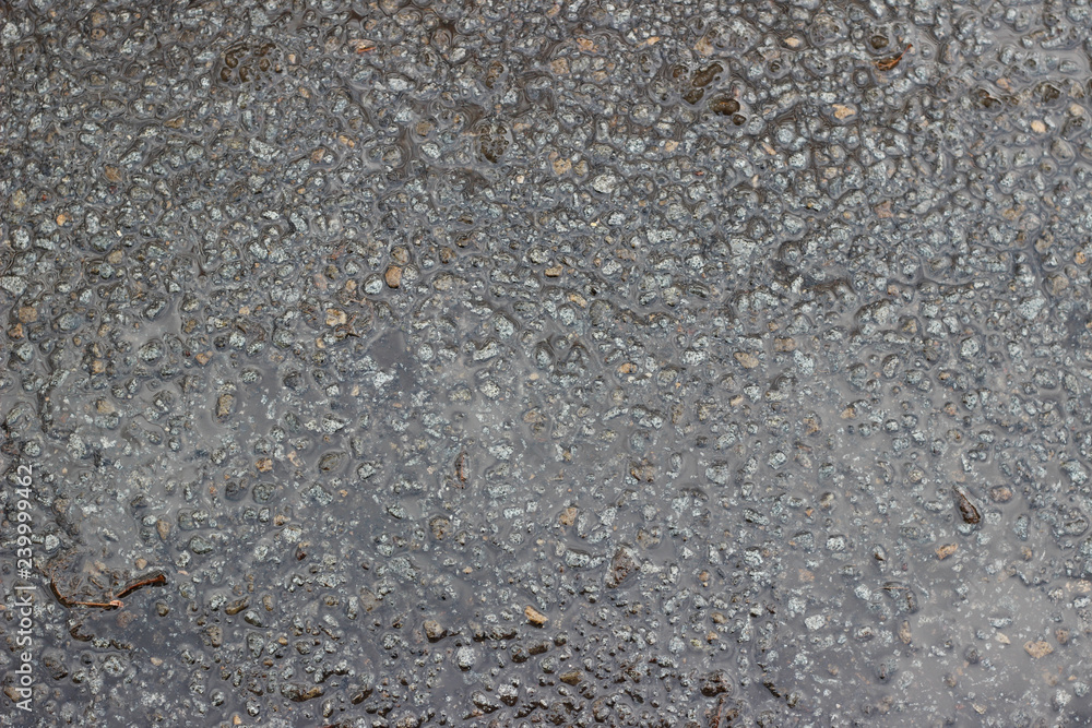 Wet asphalt pavement surface texture Wet asphalt pavement surface texture
