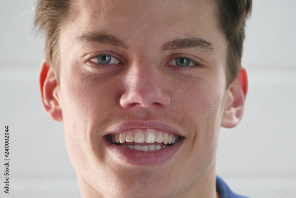 Fototapeta premium visage garçon