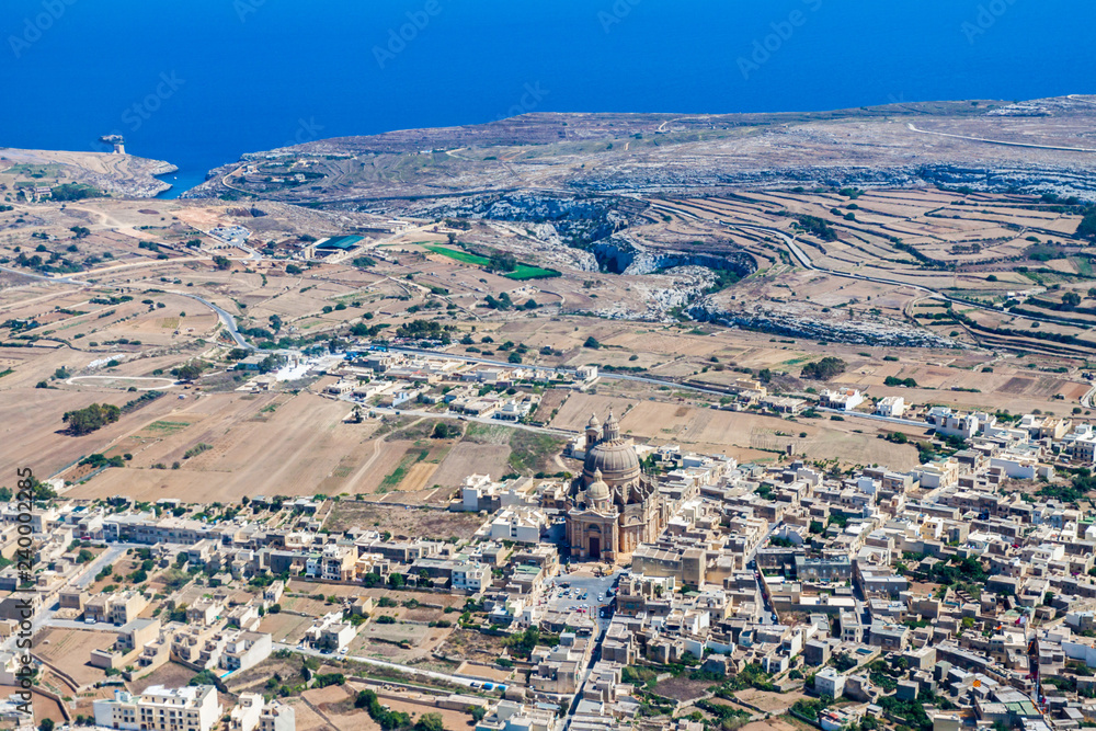 The rotunda of Xewkija (Casal Xeuchia) is the largest in Gozo and its