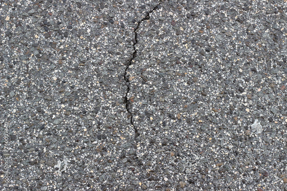 Asphalt wet crack fracture surface texture Asphalt wet crack fracture surface texture