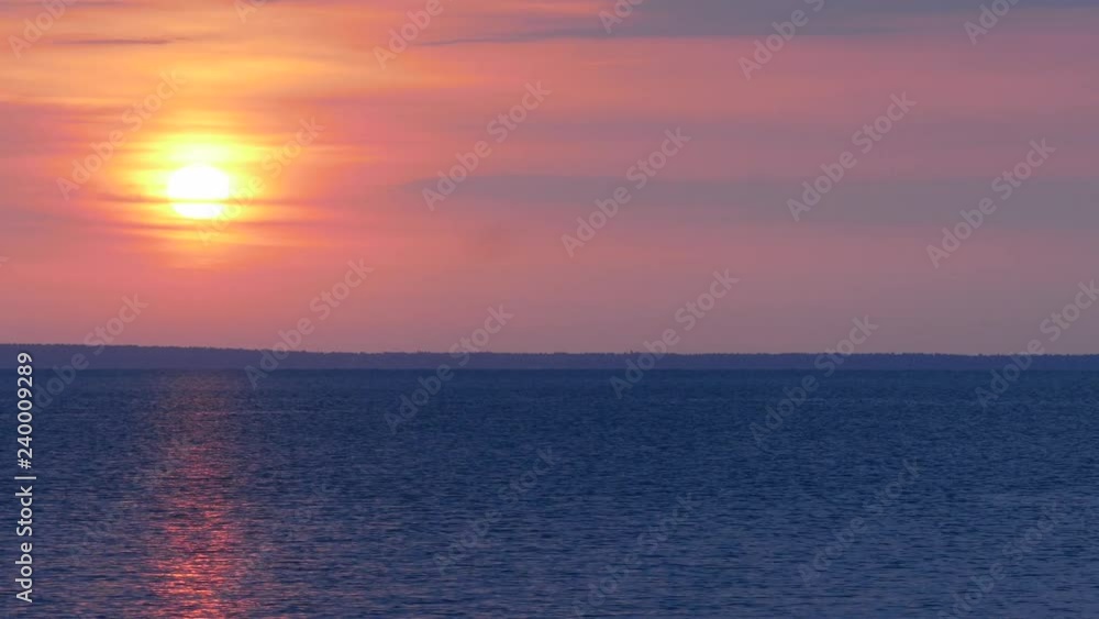 Sunrise at Lake Balaton