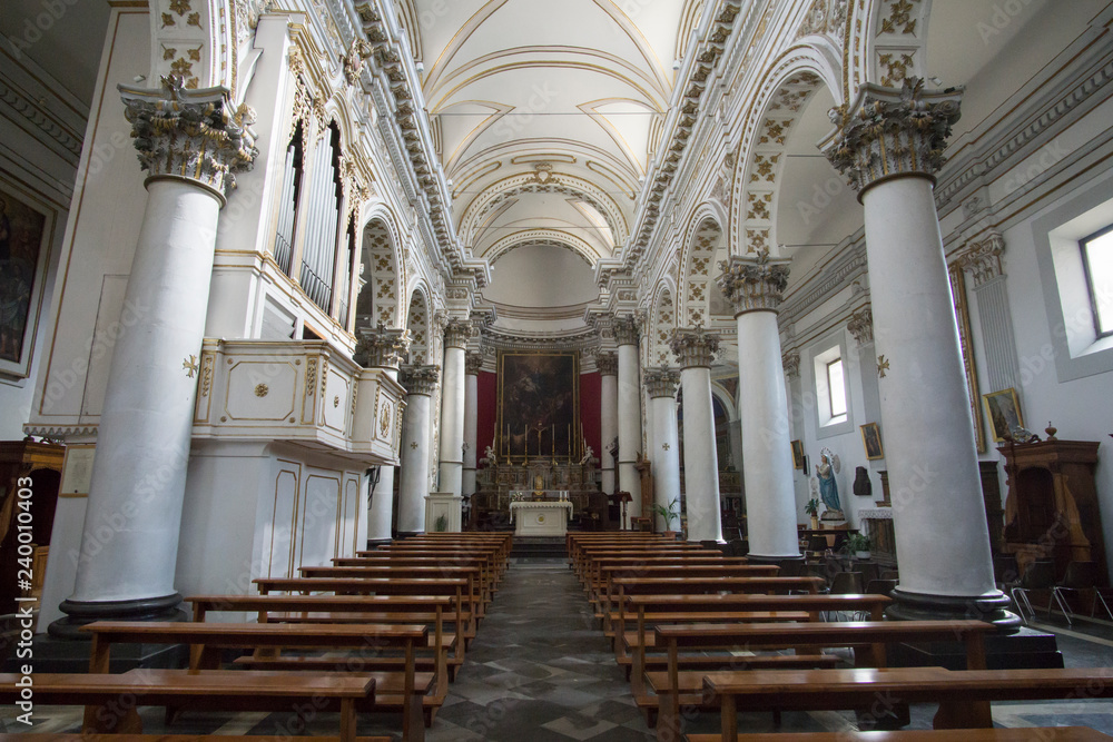 Ragusa in Sicily Italy on October 12, 2018