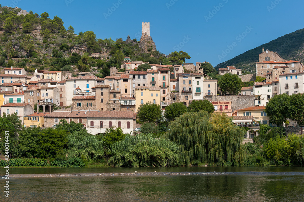 Roquebrun in Südfrankreich