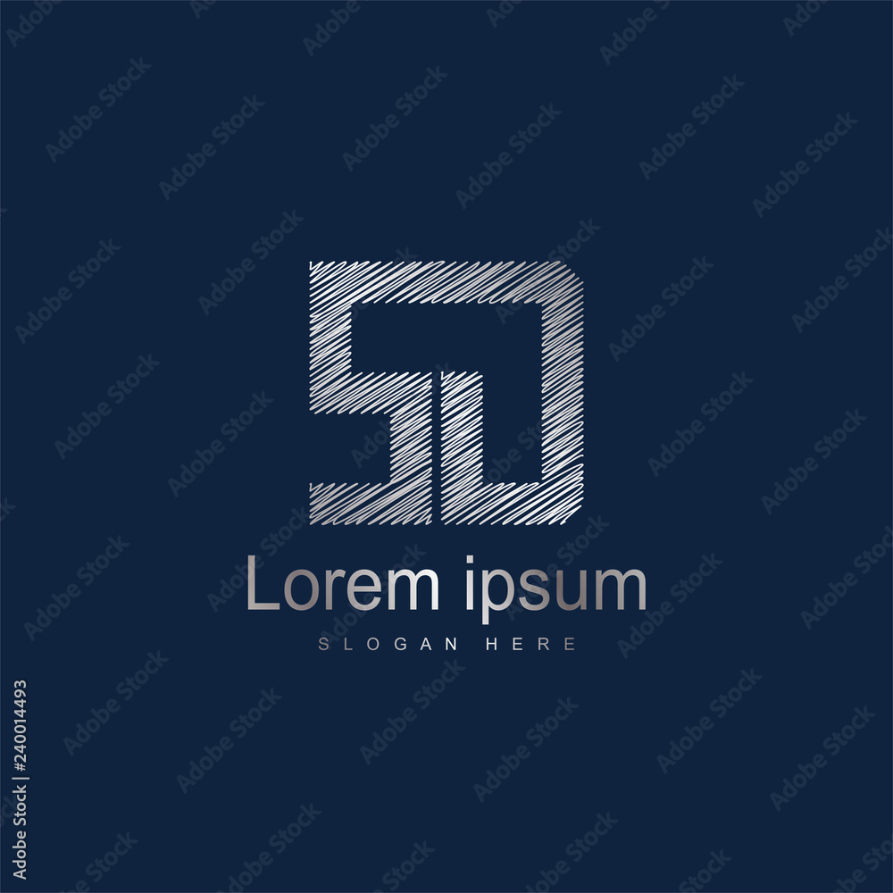 Initial Letter SD Logo Template Vector Design Initial Letter SD Logo Template Vector Design