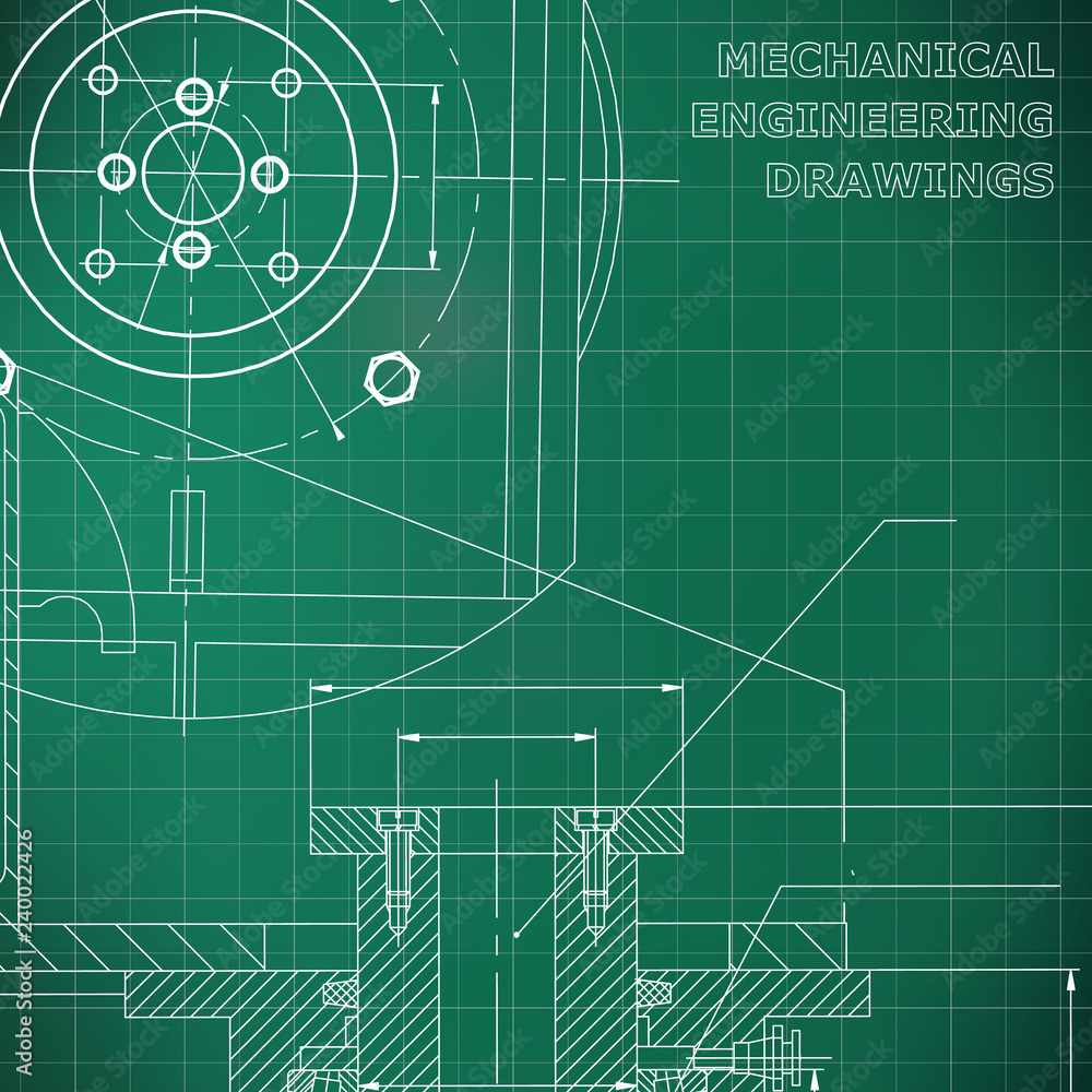 Mechanics. Technical design. Engineering style. Mechanical. Light green background. Grid Mechanics. Technical design. Engineering style. Mechanical. Light green background. Grid
