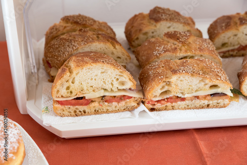 Sicilian Cracked Bread Italy