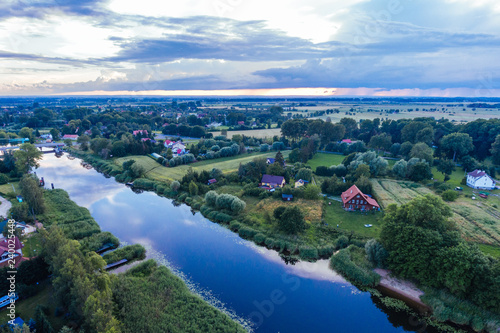 Photos Przemyslaw Szkarpawa River Aerial