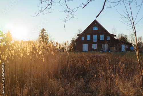 Rural Home at Szkarpawa River