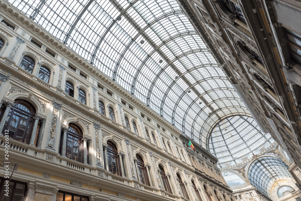 Galleria Umberto I Naples Italy