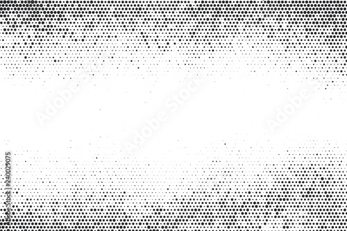 Black and white halftone grunge texture