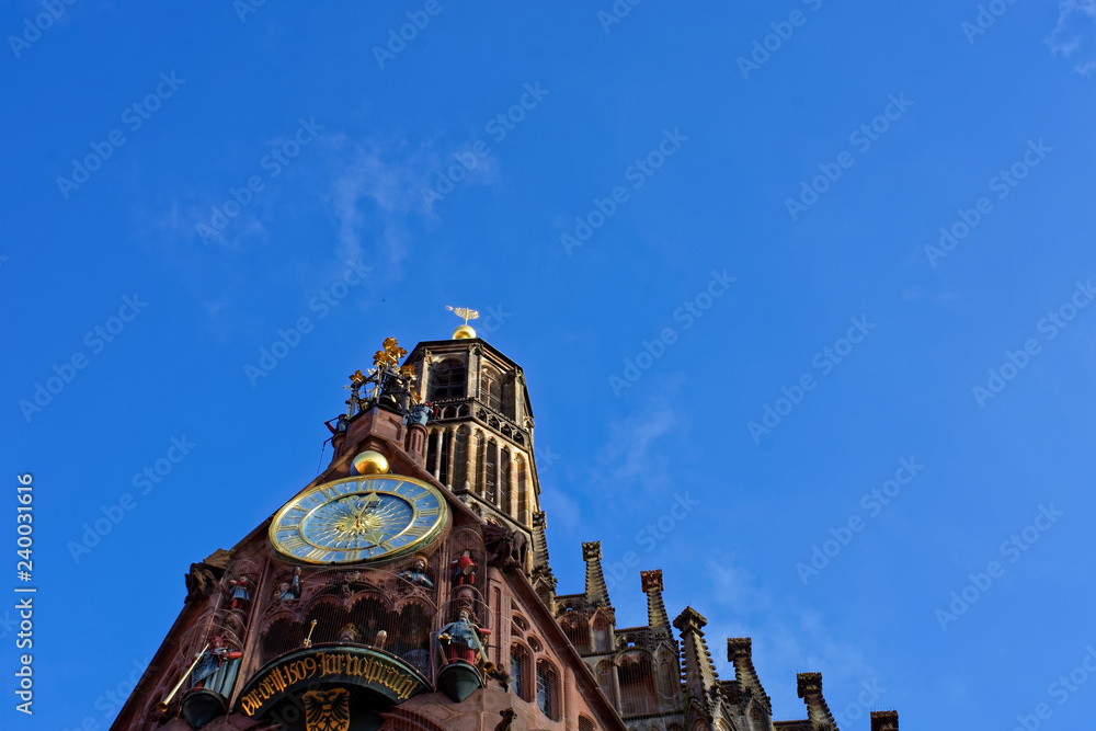 Fototapeta premium Beautiful Sunny day in Nuremberg