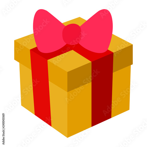 gift emoji vector