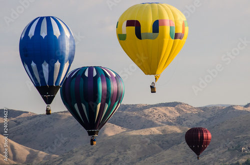 Early Morning Launch of Hot Air Balloons