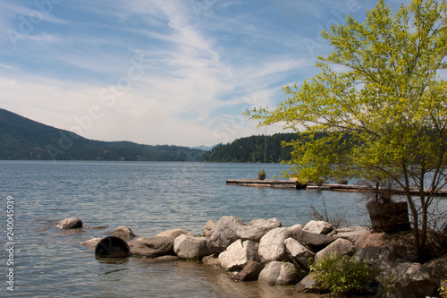 Hayden Lake in North Idaho