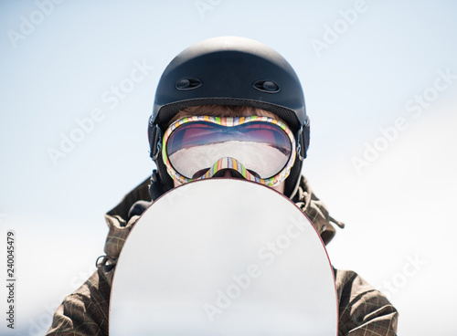 snowboard ski sport portrait