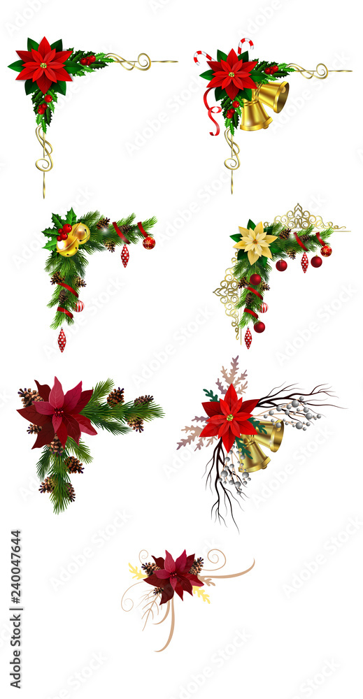 Christmas elements for your designs Christmas elements for your designs