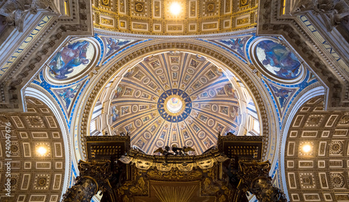 Saint Peter in Rome: Cupola Decoration