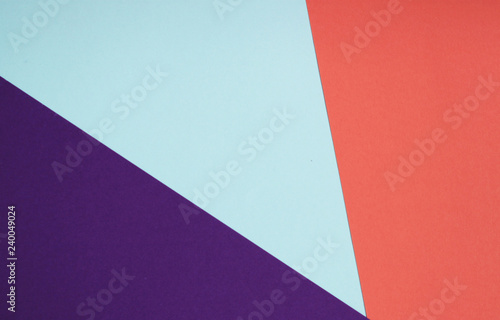 Paper colorful background texture  geometric composition photo.