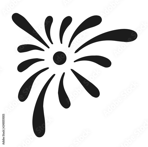 Vintage calligraphic decoration design element #isolated #vector