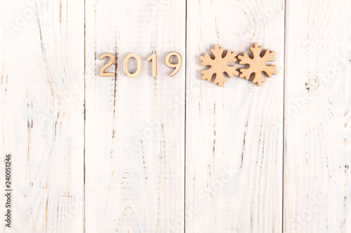 New Year 2019. Background