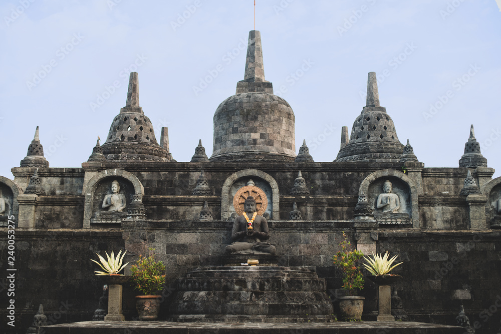Brahmavihara buddhist temple on Bali island Indonesia
