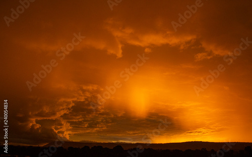 Stormy African Sunset 