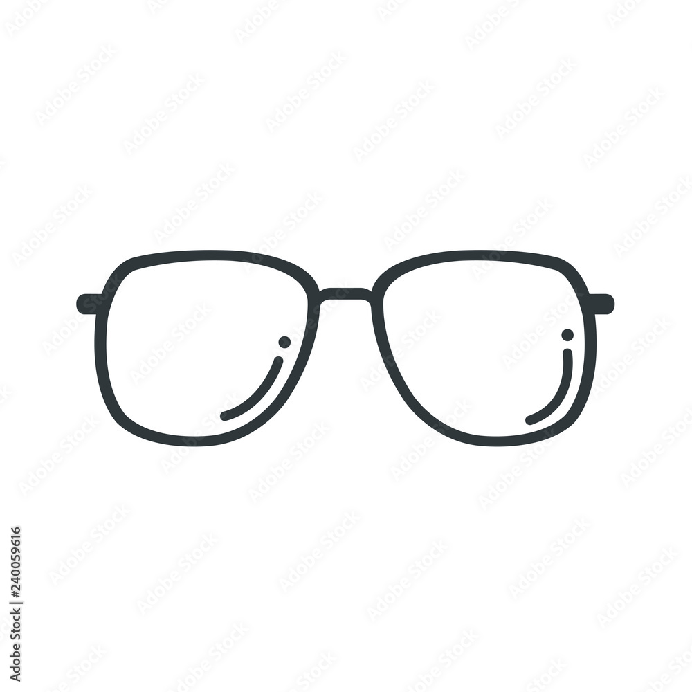 Glasses symbol Glasses symbol