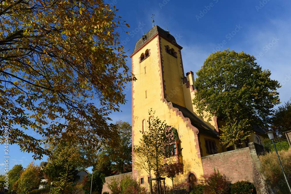 Naklejka premium Hanau-Großauheim Gustav-Adolf-Kirche
