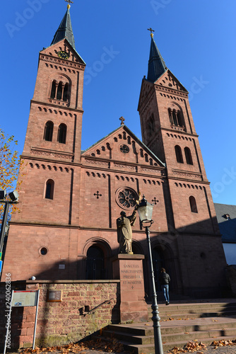 Basilika St. Marcellinus und Petrus in Seligenstadt am Main photo