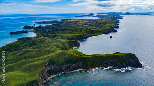 Fiji Island Beauty by drone