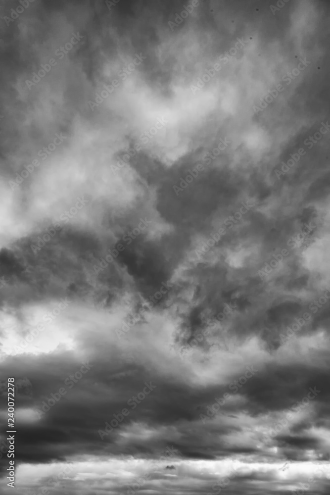 Beautiful view, clouds after storm Beautiful view, clouds after storm