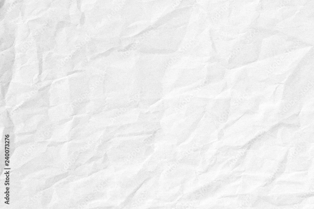 Crumpled white paper texture Crumpled white paper texture
