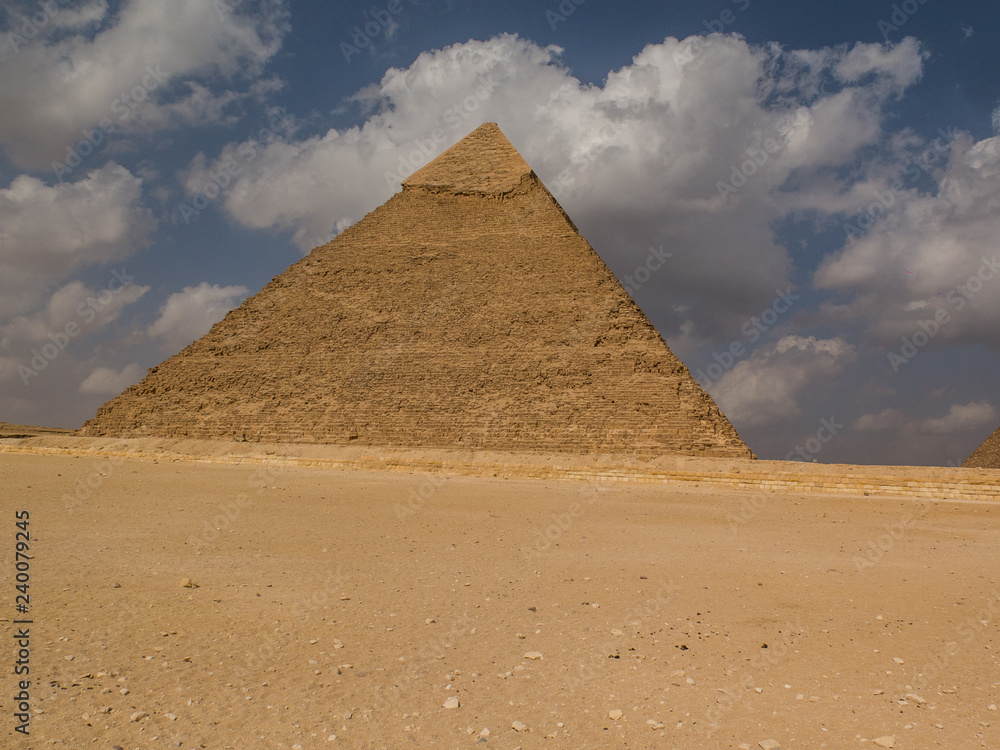 Great pyramids in Cairo, Egypt Great pyramids in Cairo, Egypt