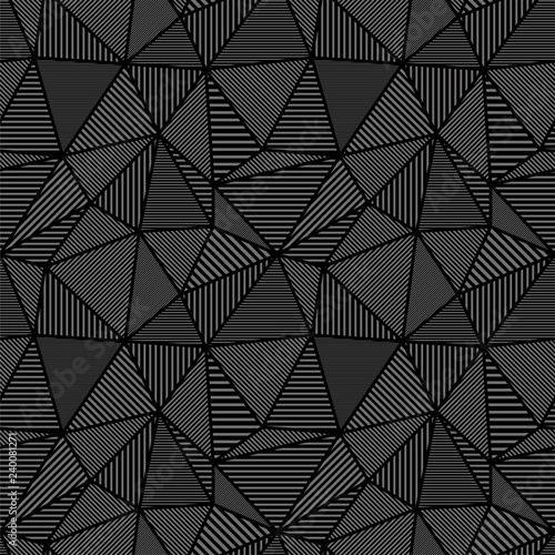 Geometric background. Seamless pattern.Vector. 幾何学パターン