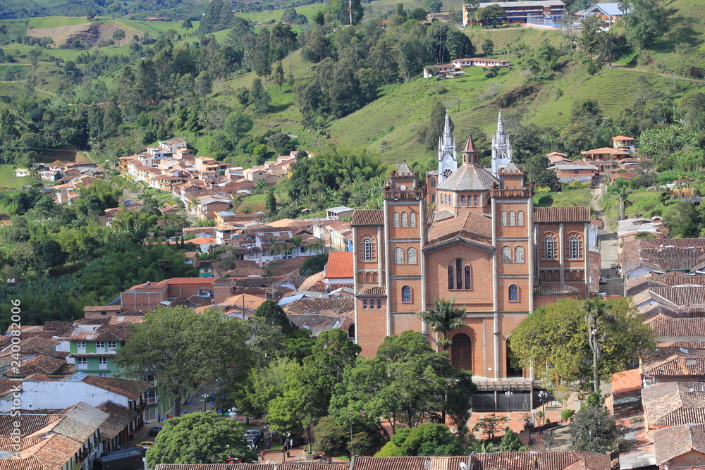 Panorámica. Jericó, Antioquia, Colombia