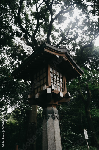 Japanese Vintage Lamp on Temple © HoVictor