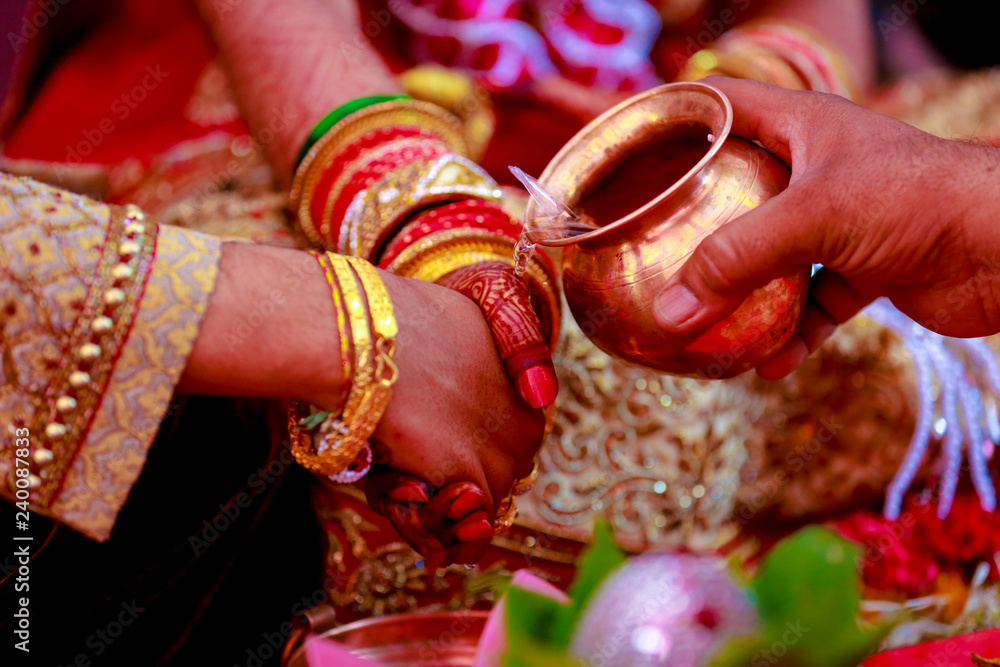 Indian wedding pooja