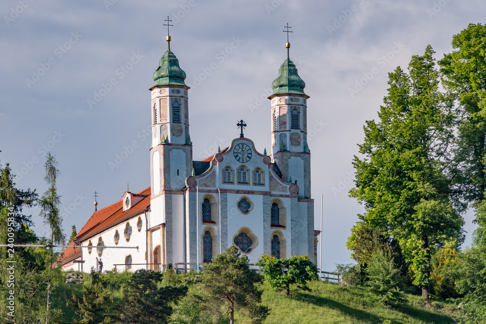 Kreuzkirche auf dem Kalvarienberg Bad Tölz Stock Photo Adobe Stock