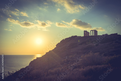Greek temple of Poseidon, Cape Sounio