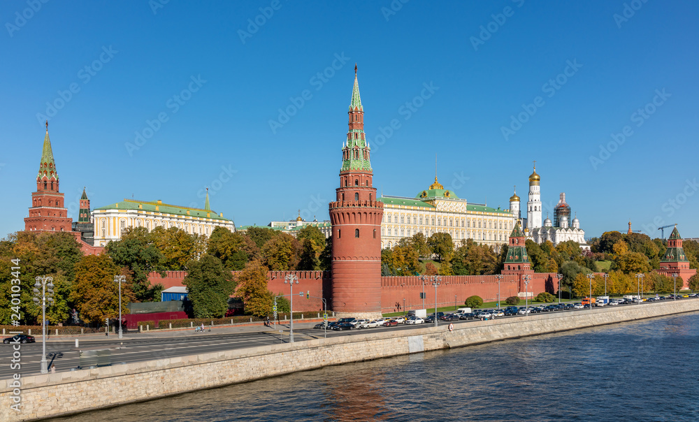 Panoramic view of Moscow Kremlin.